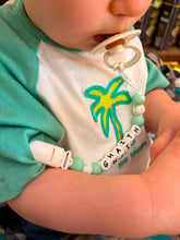 Load image into Gallery viewer, Football pacifier clip