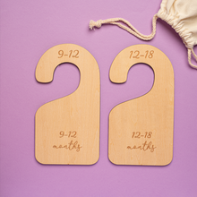 Load image into Gallery viewer, Wooden Baby Closet Dividers