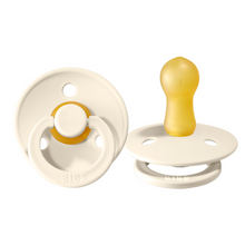 Load image into Gallery viewer, BIBS pacifiers - Ivory SIZE 2: 6-18 months