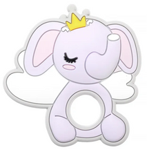 Load image into Gallery viewer, Personalized Pacifier/Teether clip - Hydrangea