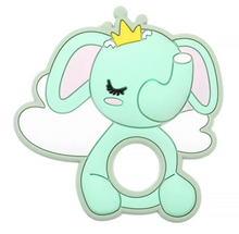 Load image into Gallery viewer, Personalized Pacifier/Teether clip -Cotton Candy