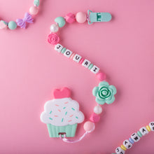 Load image into Gallery viewer, Personalized Pacifier/Teether clip - Wild Watermelon