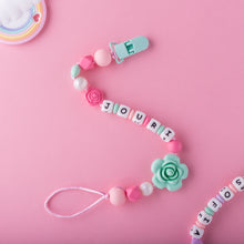 Load image into Gallery viewer, Personalized Pacifier/Teether clip - Wild Watermelon