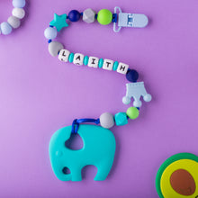 Load image into Gallery viewer, Personalized Pacifier/Teether clip - Life of sea