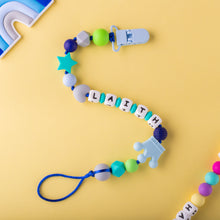 Load image into Gallery viewer, Personalized Pacifier/Teether clip - Life of sea