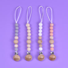 Load image into Gallery viewer, Petite Pacifier Clip - Neutrals