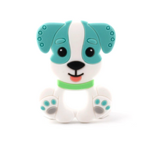 Load image into Gallery viewer, Personalized Pacifier/Teether clip - Icy Teal