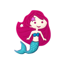 Load image into Gallery viewer, Personalized Pacifier/Teether clip -Mermaid Tail