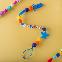 Load image into Gallery viewer, Personalized Pacifier/Teether clip - Circus
