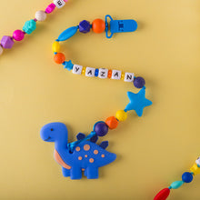 Load image into Gallery viewer, Personalized Pacifier/Teether clip - Circus