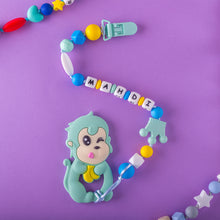 Load image into Gallery viewer, Personalized Pacifier/Teether clip - Waterfall