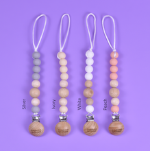 Load image into Gallery viewer, Petite Pacifier Clip - Neutrals