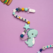 Load image into Gallery viewer, Personalized Pacifier/Teether clip - Earthy Boho