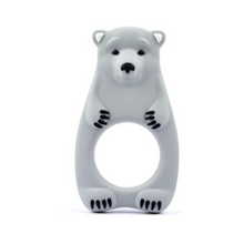 Load image into Gallery viewer, Personalized Pacifier/Teether clip - Wintery Pastels