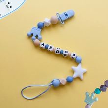 Load image into Gallery viewer, Personalized Pacifier/Teether clip - Little Prince
