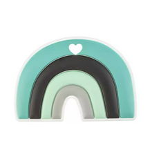 Load image into Gallery viewer, Personalized Pacifier/Teether clip - Icy Teal
