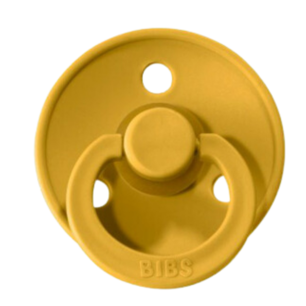 BIBS pacifier - Mustard SIZE 2: 6-18 months