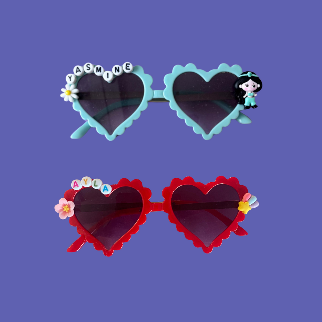 Customized Sunglasses - Heart
