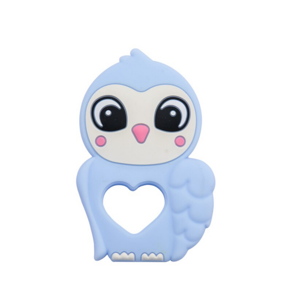 Owl (pastel blue)